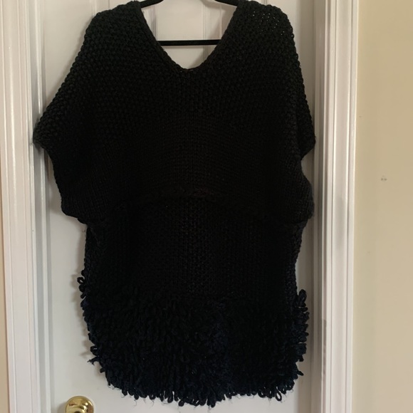 Rebecca Minkoff Oversized Poncho - Picture 2 of 4